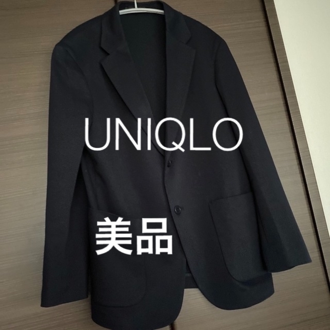 UNIQLO(ユニクロ)のUNIQLO ジャージージャケット メンズのジャケット/アウター(テーラードジャケット)の商品写真