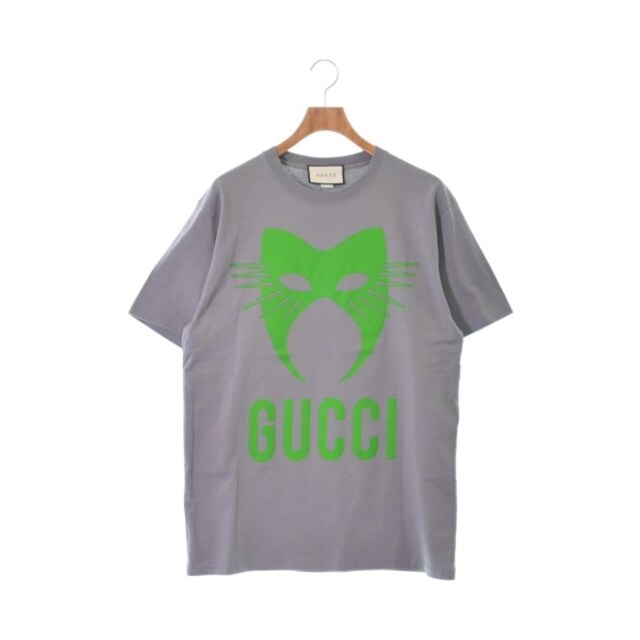 Gucci - GUCCI グッチ Tシャツ・カットソー M グレー 【古着】【中古