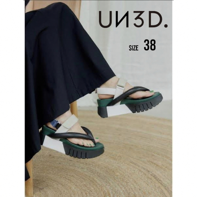 アンスリード★美品★UN3D UNITEDNUDE Delta Tong Ltd. サンダル