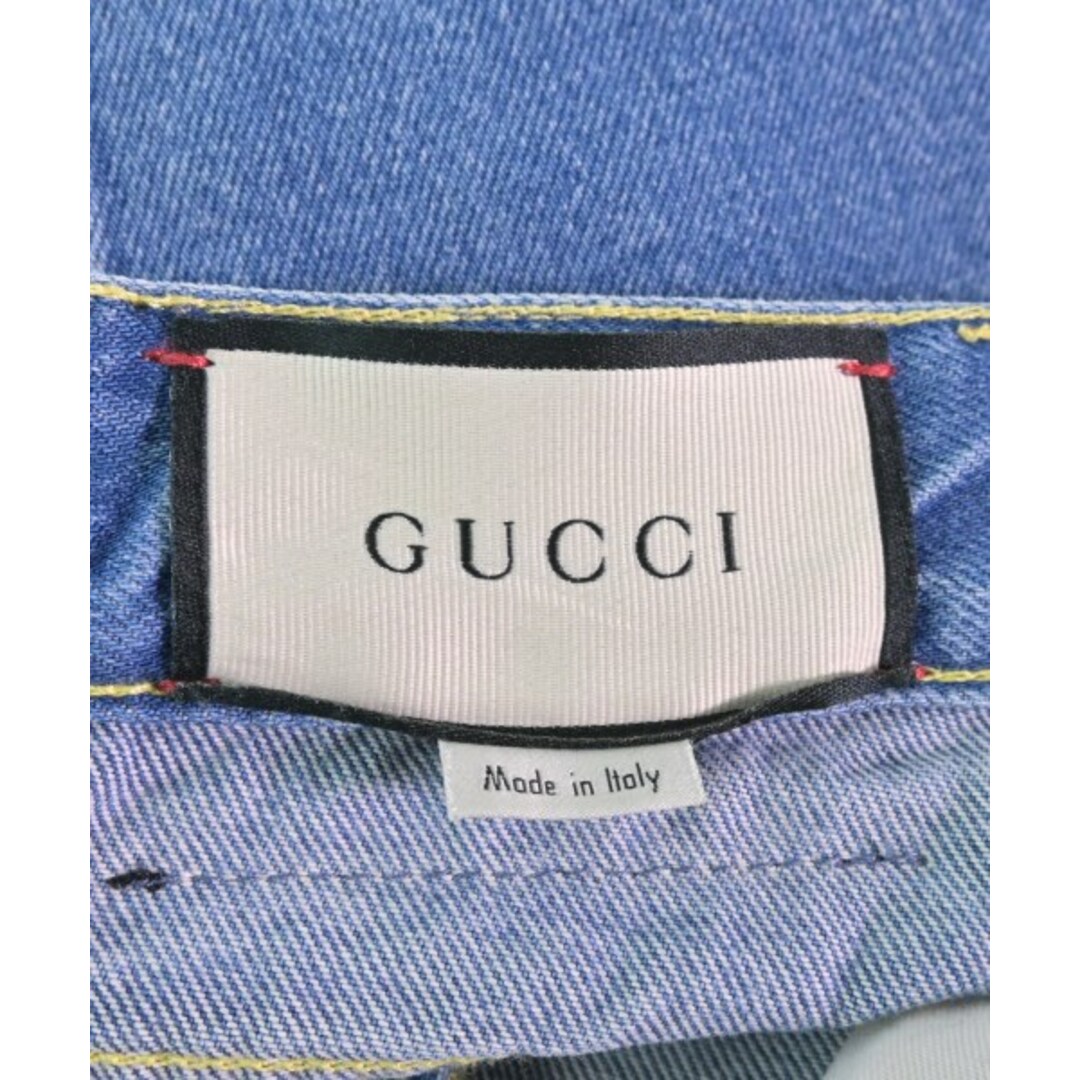 Gucci - GUCCI グッチ デニムパンツ 34(XL位) インディゴ(デニム Gucci - GUCCI グッチ デニムパンツ 34(XL位) インディゴ(デニム