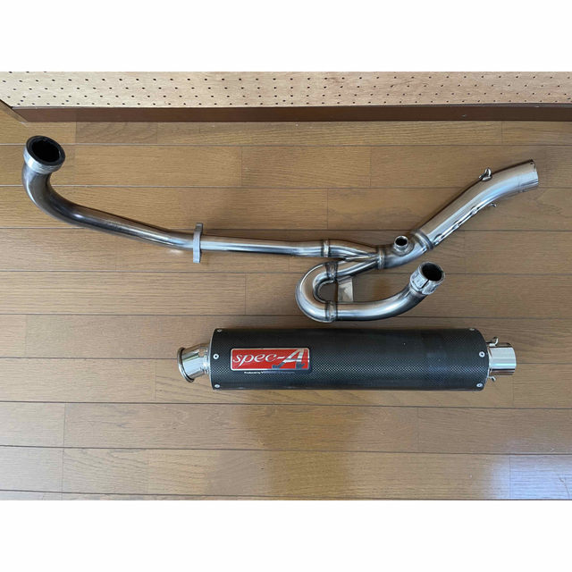 ヤマモトレーシング spec-a vtr250 フルエキゾースト マフラー 季節の