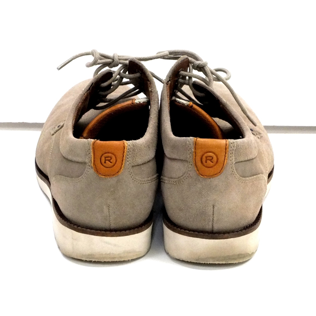 ROCKPORT(ロックポート)のRock Port ロックポート スニーカー スエード メンズ グレー 靴 25cm UK6.5 男性 編み上げ レースアップ ファッション インソール付【中古】 JA-16084 メンズの靴/シューズ(スニーカー)の商品写真