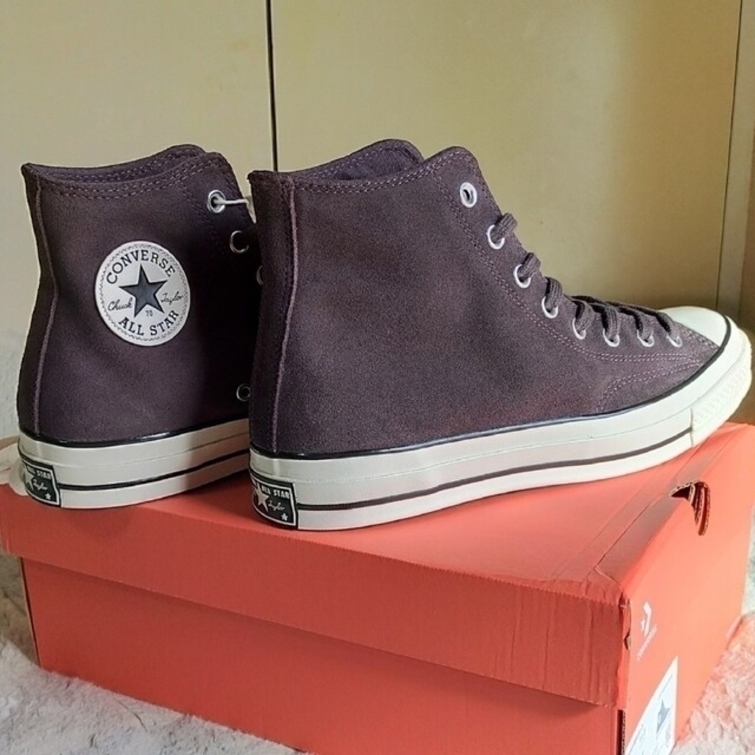 CT70 チャックテイラー コンバース CONVERSE 珈琲スエード 28cm