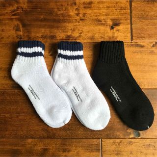 ワンエルディーケーセレクト(1LDK SELECT)の【新品】UNIVERSAL PRODUCTS SOCKS【3足】ソックス 靴下(ソックス)