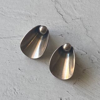 ジョージジェンセン(Georg Jensen)のヴィンテージ　デンマーク　60年代　n.e.from イヤリング　シルバー(イヤリング)