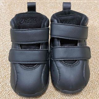 アシックス(asics)の美品⭐︎asics スクスク GD.RUNNER BABY 14cm ブラック(スニーカー)