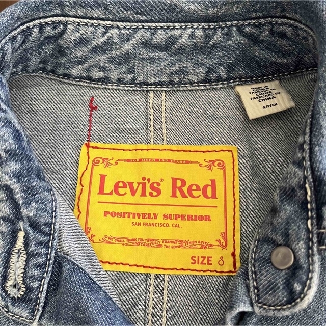 Levi’s Red デニムシャツ オーバーサイズ 3