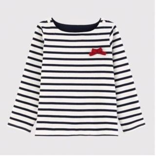 プチバトー(PETIT BATEAU)のPETIT BATEAU プチバトー ボーダーマリニエールTシャツカットソー(Tシャツ/カットソー)