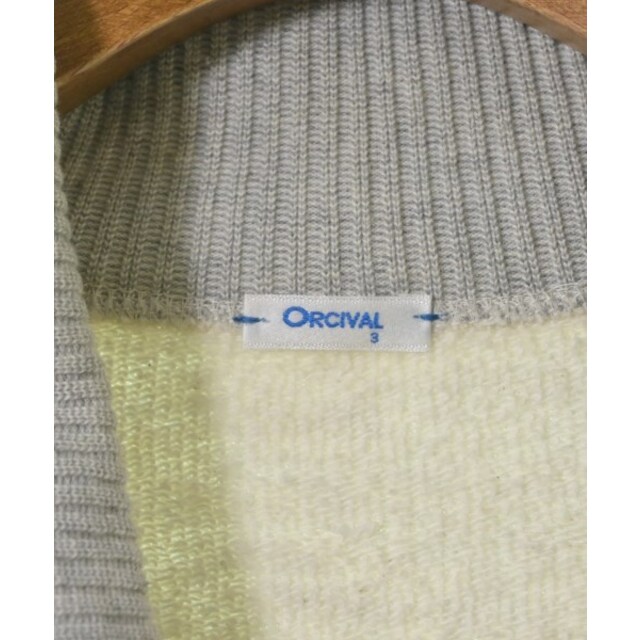 ORCIVAL(オーシバル)のORCIVAL オーシバル スウェット 3(S位) グレー 【古着】【中古】 メンズのトップス(スウェット)の商品写真