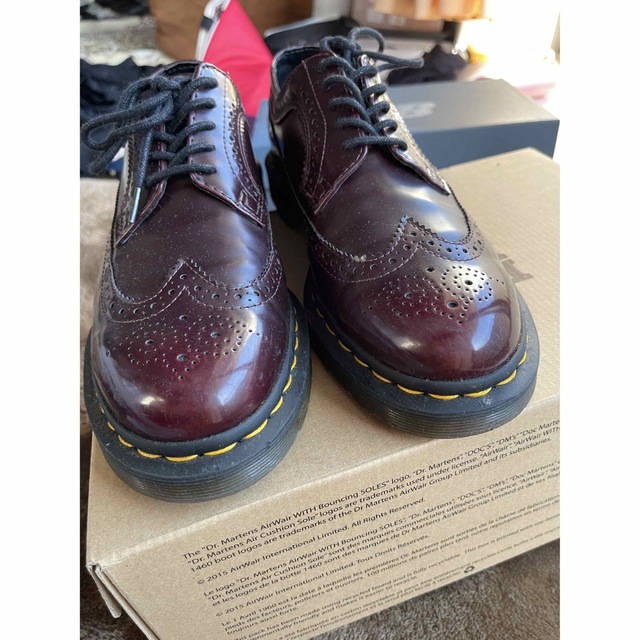 Dr.Martens(ドクターマーチン)のDr.Martens VEGAN3989 CHERRY RED メンズの靴/シューズ(ブーツ)の商品写真