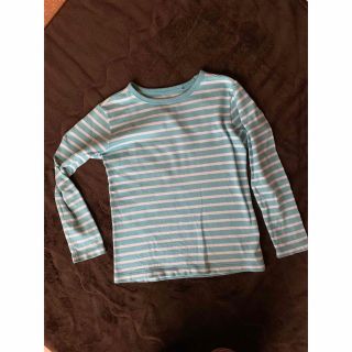 ユニクロ(UNIQLO)のユニクロ　ボーダー長袖カットソー　140サイズ(Tシャツ/カットソー)