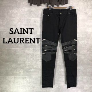 サンローラン(Saint Laurent)の『SAINT LAURENT』サンローラン (30) バイカーストレッチパンツ(デニム/ジーンズ)