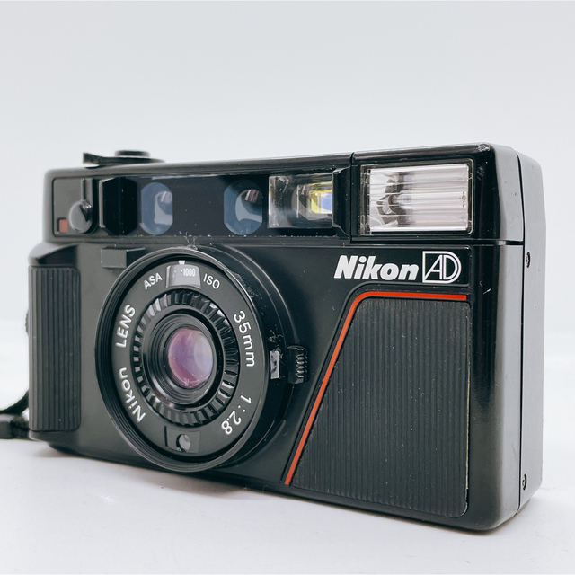 【完動品】Nikon L35 AD ISO 1000フィルムカメラ コンパクト