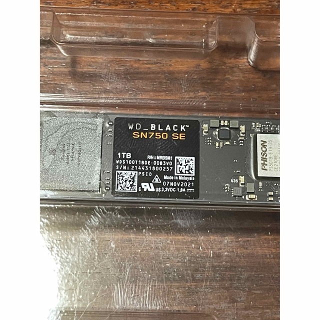 WD_Black SN750 SE 1TB - PCパーツ
