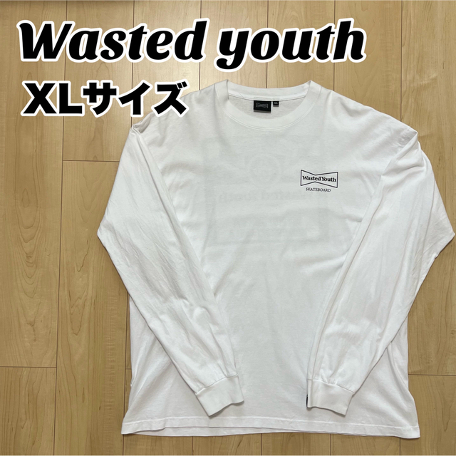 Girls Don't Cry(ガールズドントクライ)のWasted Youth ロンT XLサイズ【verdy】 メンズのトップス(Tシャツ/カットソー(七分/長袖))の商品写真