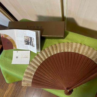 LOEWE - LOEWE 扇子 アナグラムロゴの通販 by スターフルーツ's shop