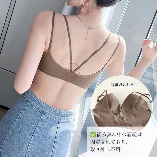 ♬セクシーランジェリーセット ブラウン■ブラショーツ韓国ファッション レディースの下着/アンダーウェア(ブラ&ショーツセット)の商品写真