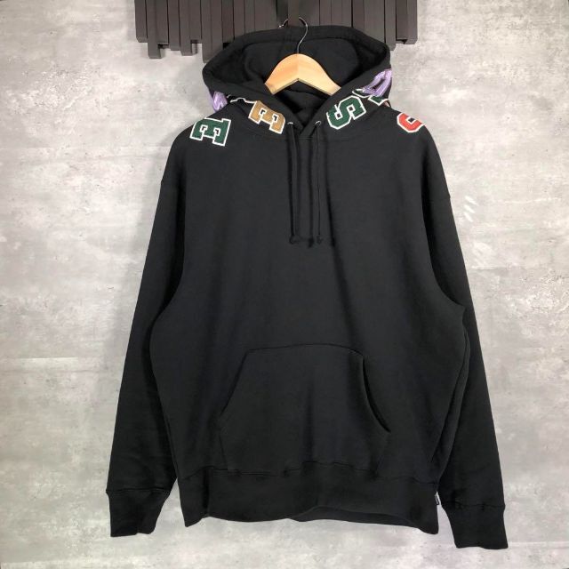 Supreme』シュプリーム (L) 22AWプルオーバーワッペンパーカー 【60