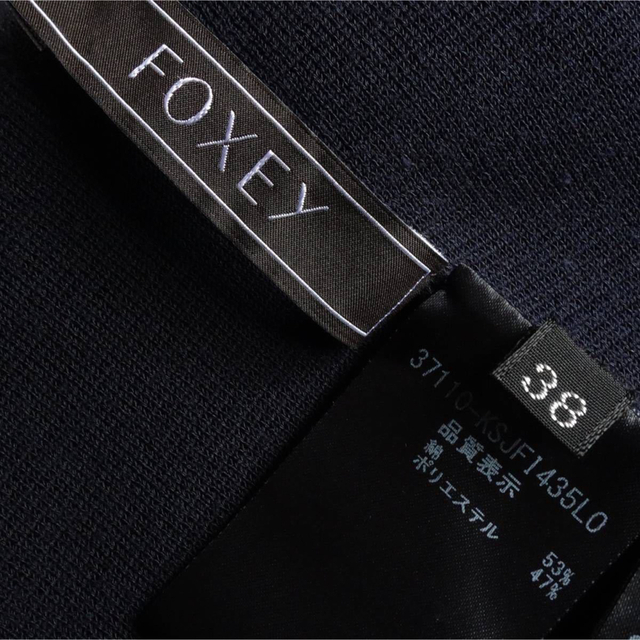 FOXEY 38 濃紺 リトルジュエル ニットジャケット 【お得】 11719円 h