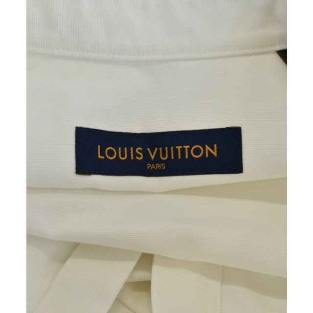 LOUIS VUITTON(ルイヴィトン)のLOUIS VUITTON ルイヴィトン カジュアルシャツ XL 白 【古着】【中古】 メンズのトップス(シャツ)の商品写真