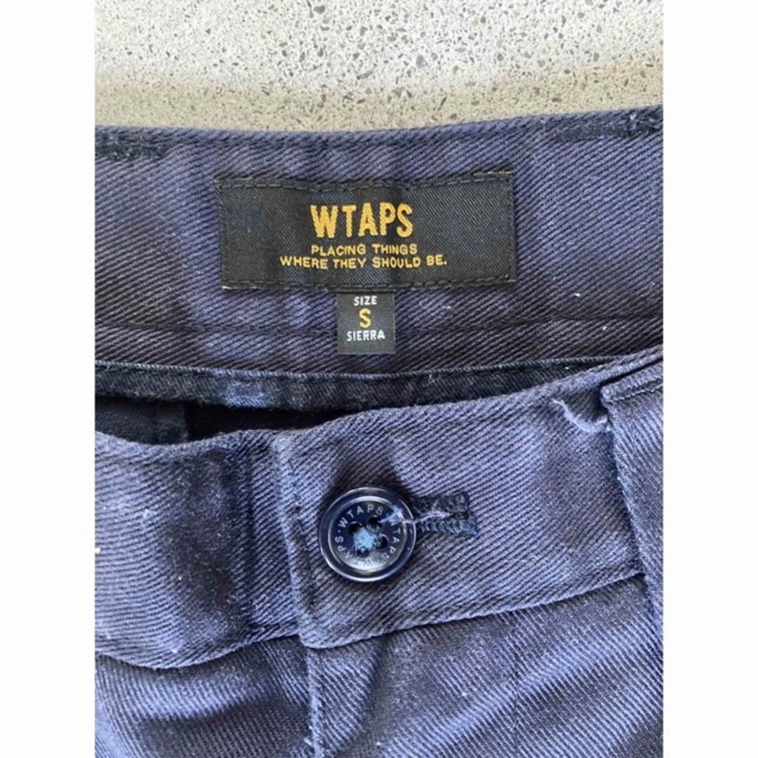 WTAPS 2014AW KHAKI.TIGHT TROUSERS ネイビー S