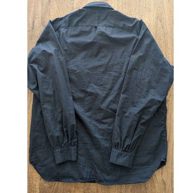 美品】AUBERGE SERGE PILLOW SHIRTS ネイビー 42-www.brmfranchising