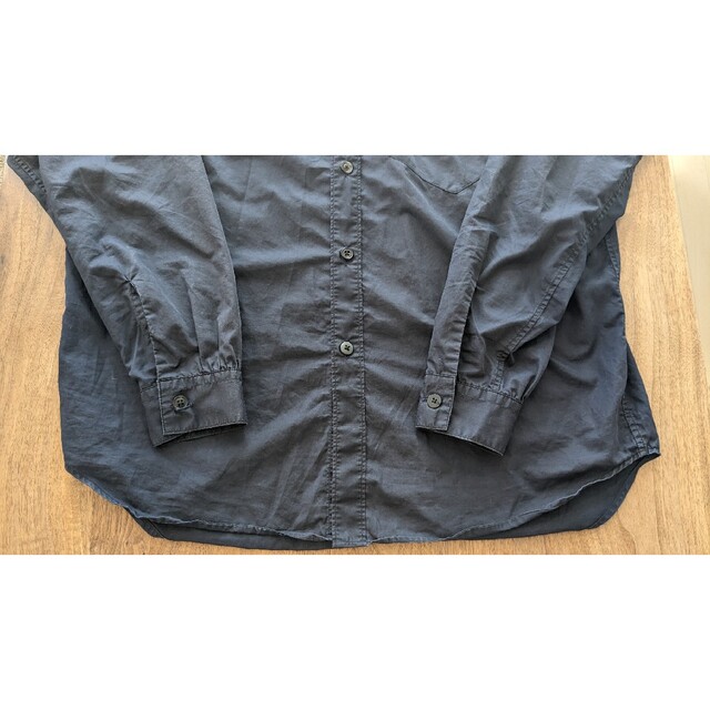 美品】AUBERGE SERGE PILLOW SHIRTS ネイビー 42 【2022最新作