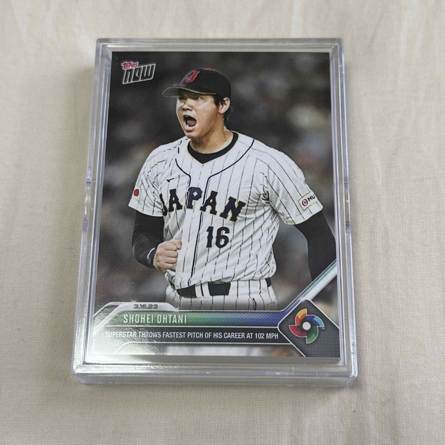 MLB - 大谷翔平 Topps now WBC-53 イタリア戦 リアル二刀流の通販 by