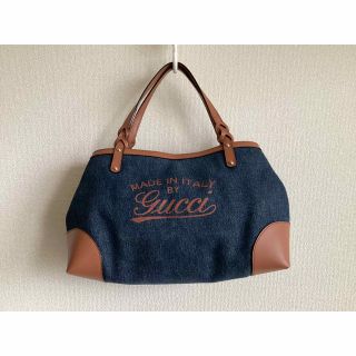 グッチ(Gucci)のGucci デニムトートバッグ(トートバッグ)