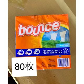 ピーアンドジー(P&G)のバウンス・柔軟剤シート・bounce・softener sheets(洗剤/柔軟剤)