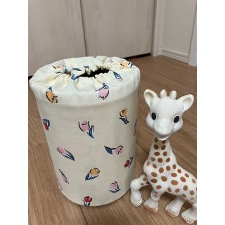 ミルク缶カバー ハンドメイド　手作りおもちゃ　ぽっとん落とし(知育玩具)