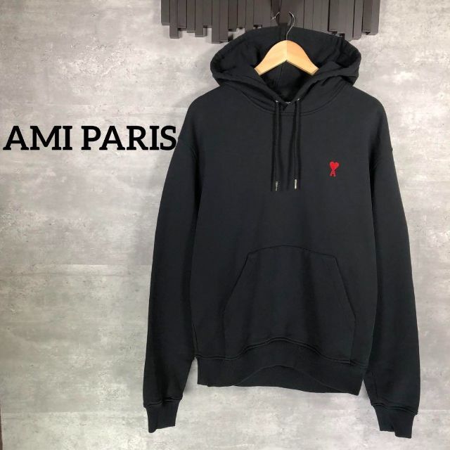 『AMI PARIS』アミ (L) プルオーバーパーカー / スウェットシャツ