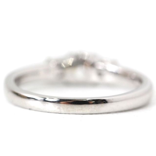 高島屋トリロジー ダイヤモンドPt900プラチナ リング0.5ct 4g 11号