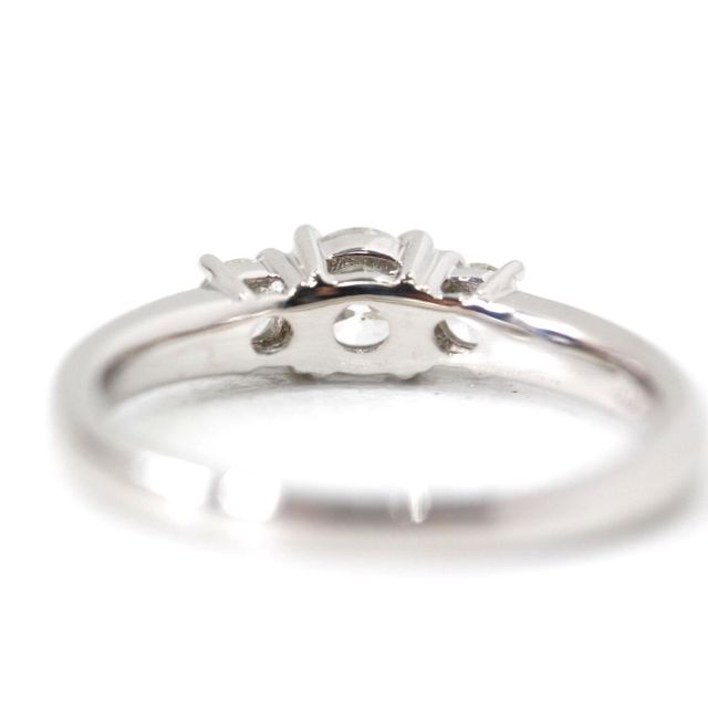 高島屋トリロジー ダイヤモンドPt900プラチナ リング0.5ct 4g 11号