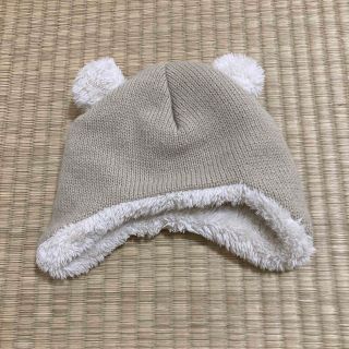 アカチャンホンポ(アカチャンホンポ)の赤ちゃん　帽子　冬用　もこもこ　くま(帽子)