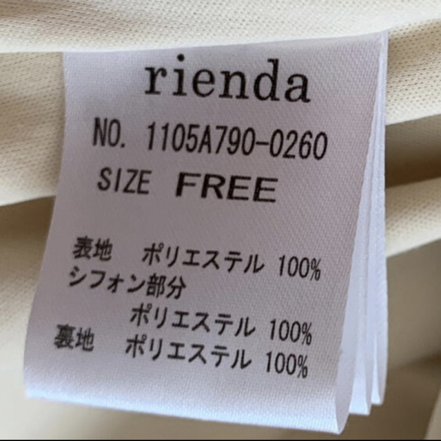 rienda(リエンダ)のrienda  シースルー  花柄ワンピース  ミニ丈  オレンジ レディースのワンピース(ミニワンピース)の商品写真