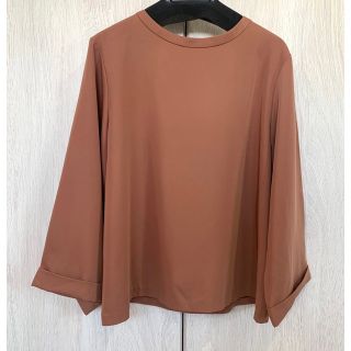 ユナイテッドアローズ(UNITED ARROWS)のベルスリーブブラウス　グリーンレーベル(シャツ/ブラウス(長袖/七分))