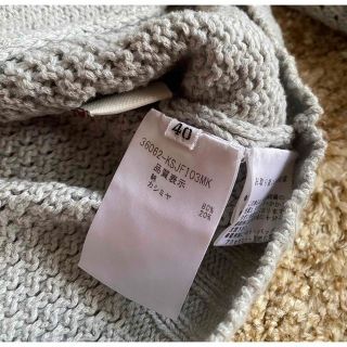 FOXEY - フォクシーカシミヤパーカー 美品 40 グレーの通販 by チョコ