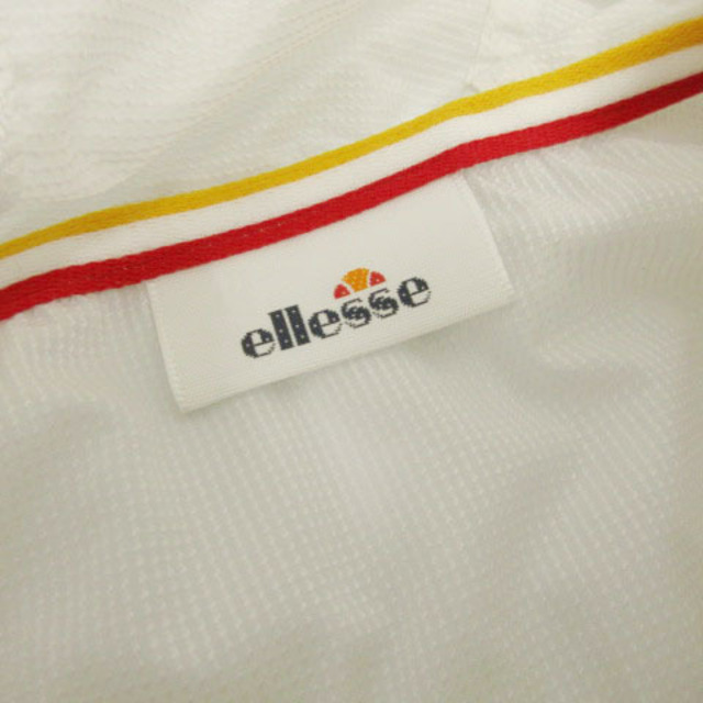 ellesse(エレッセ)のellesse ジャケット ウインドブレーカー 半袖 ギャザー 薄手 白 M スポーツ/アウトドアのスポーツ/アウトドア その他(その他)の商品写真