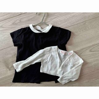 ザラキッズ(ZARA KIDS)のメリー様専用　黒tシャツ　ザラキッズ(Ｔシャツ)