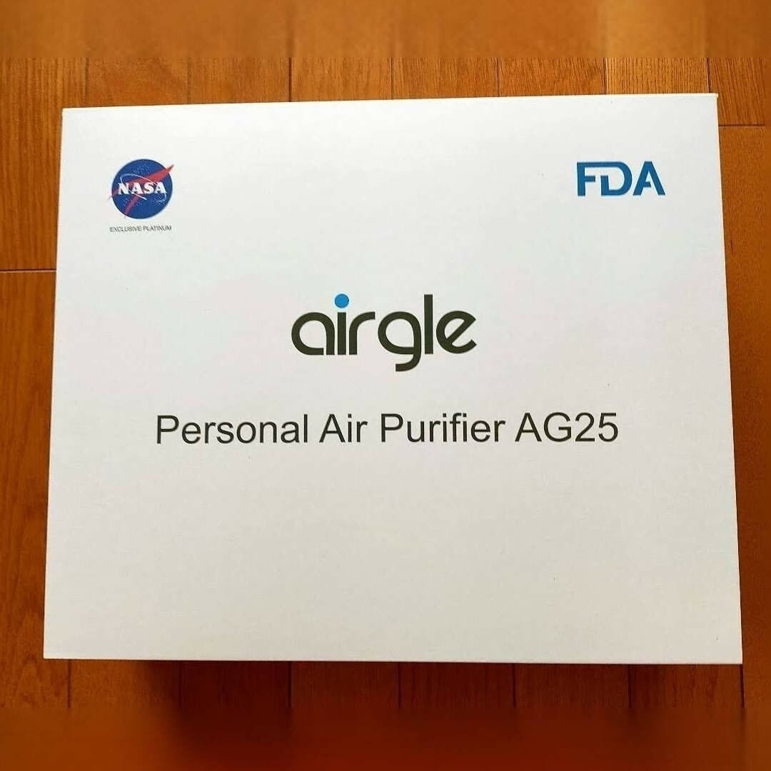 【美品】空気清浄機airgle AG25車載可能