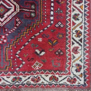 独特な 【送料無料】 ペルシャ絨毯 シ-ラーズ産 150x112 cm cm