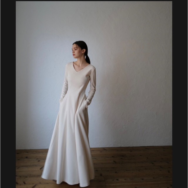 maison celon v silhouette dressの通販 by r|ラクマ