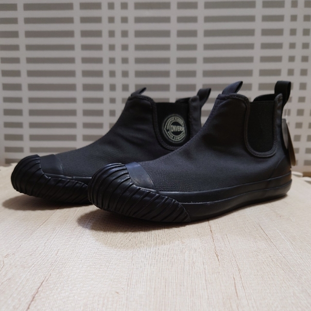CONVERSE(コンバース)の未使用CONVERSE BIG C サイドゴア ブラック 25cm メンズの靴/シューズ(スニーカー)の商品写真