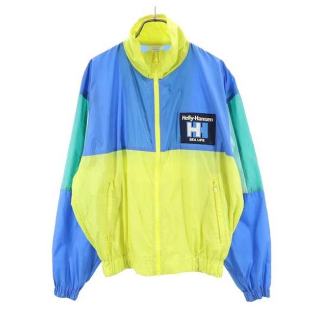 ヘリーハンセン 80s ヴィンテージ ナイロンジャケット M 青×黄×緑 HELLY HANSEN メンズ 【中古】 【230416】 メール便可 |  フリマアプリ ラクマ