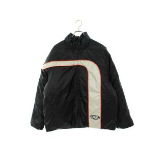 シュプリーム 23SS Stripe Puffer Jacket ストライプパファーダウンジャケット メンズ L