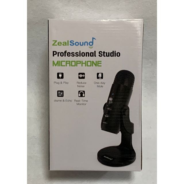 USB マイク コンデンサー マイク PC マイク ZealSound