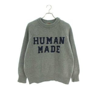 HUMAN MADE - HUMANMADE ヒューマンメイド ニット グレー XLの通販 by