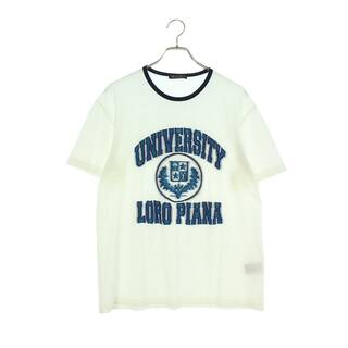 LORO PIANA - ロロピアーナ FAM2034 ロゴプリントTシャツ メンズ ...