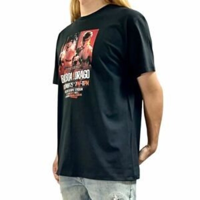 新品 ロッキー4 VS ドラゴ ソ連 モスクワ ボクシング映画 Tシャツの